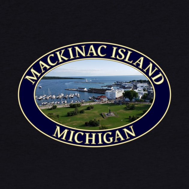 Mackinac Island and Harbor in Michigan by GentleSeas